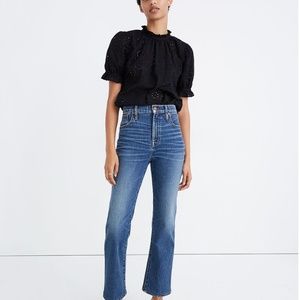 Madewell Slim Demi-Boot Jeans in Sundale Wash